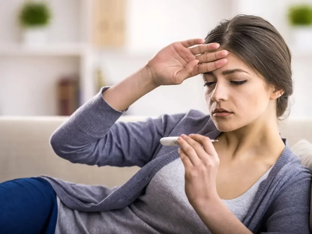 تب ناگهانی بدون دلیل