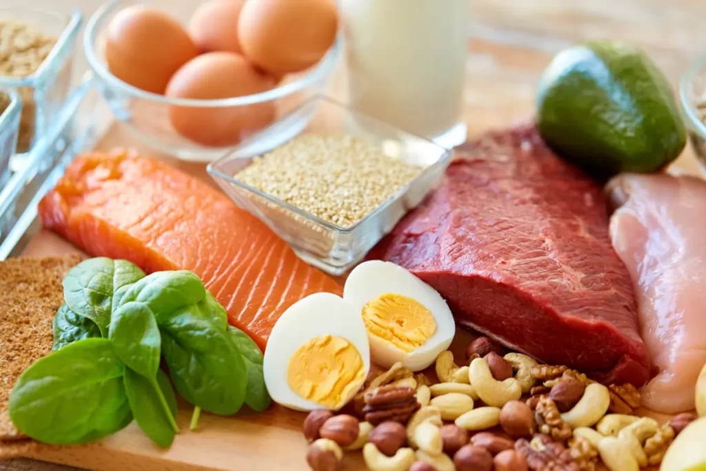 مقدار نیاز پروتئین روزانه