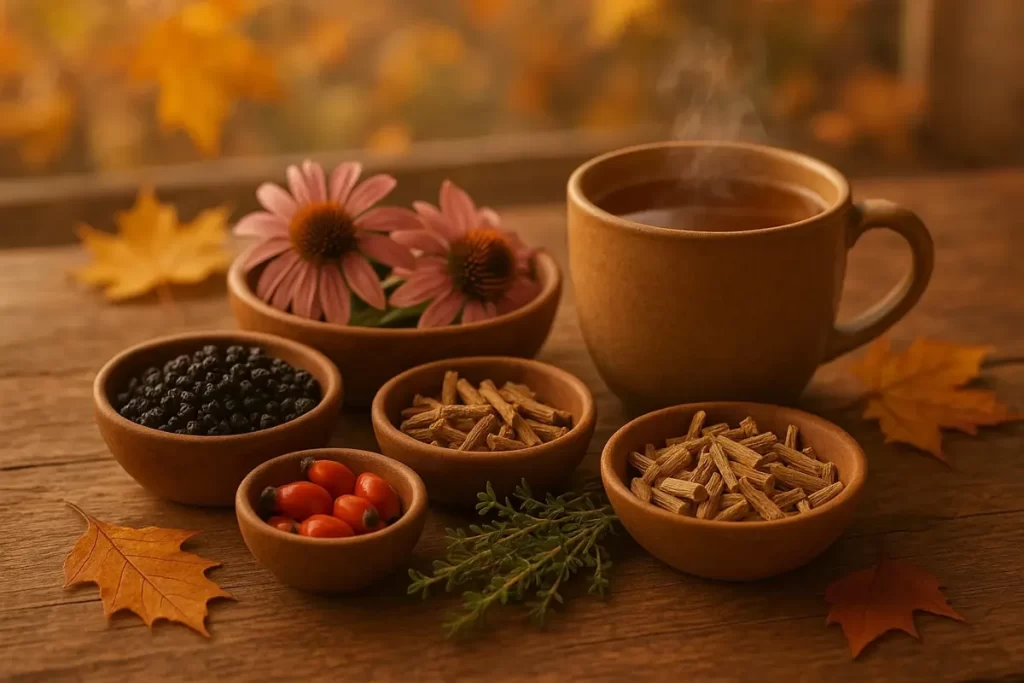 دمنوش برای جلوگیری از سرماخوردگی در پاییز