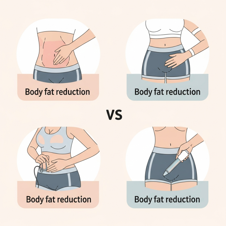 مقایسه علمی بین لیپولیز تزریقی و روش‌های غیرتهاجمی لاغری