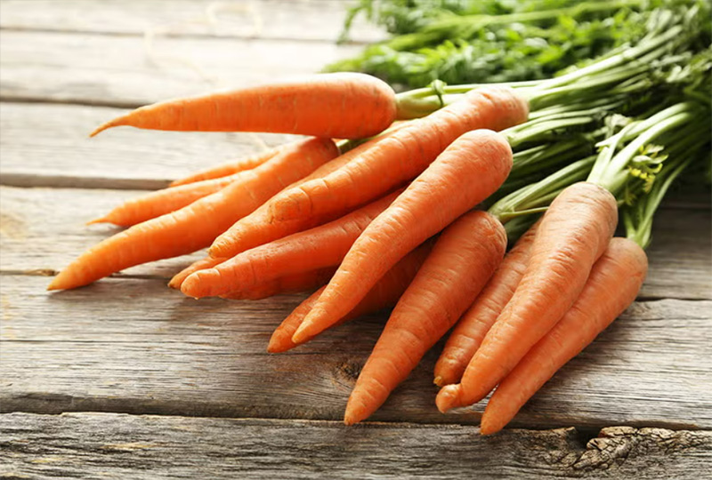 هویج یک منبع خوب برای ویتامین A
