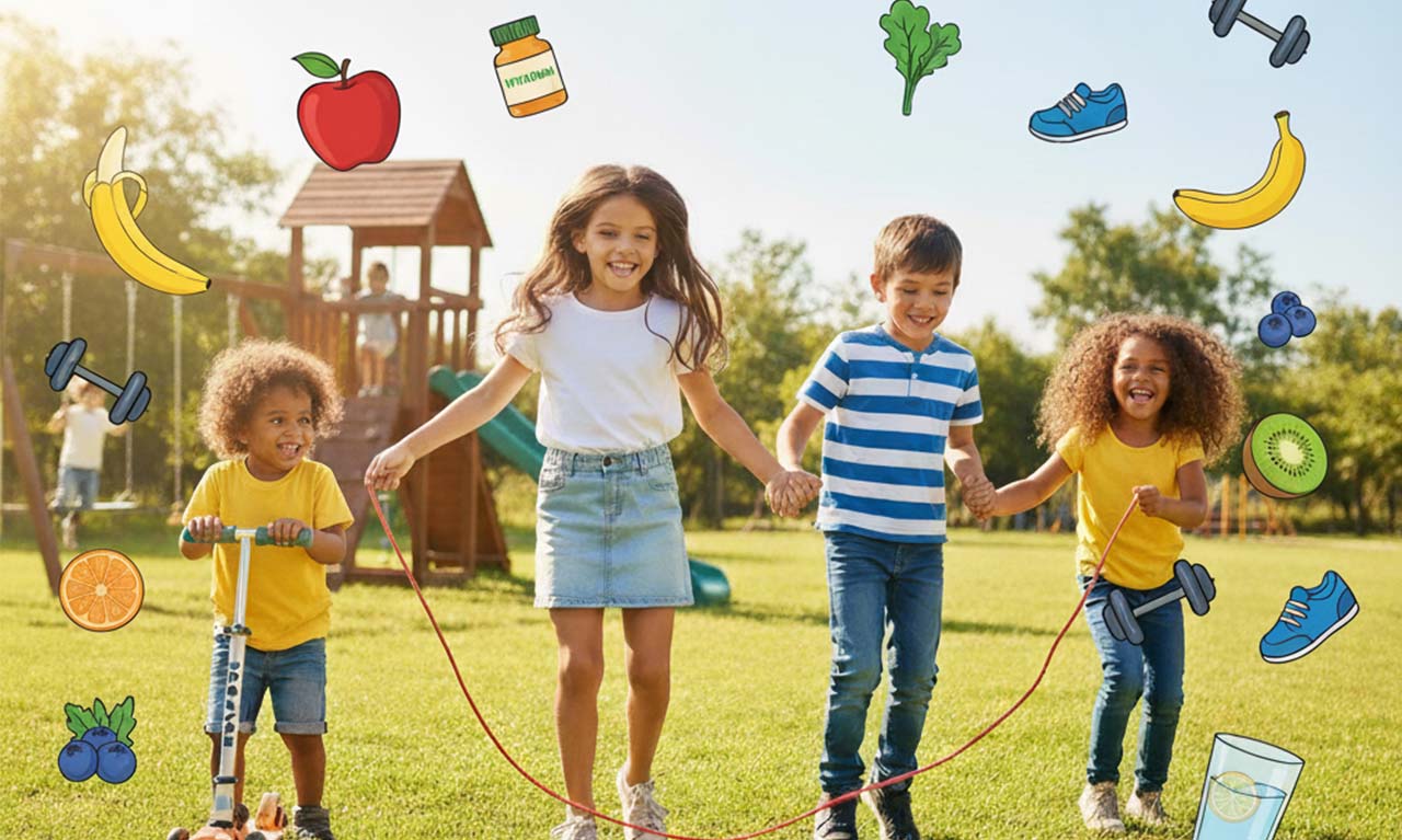 تقویت سیستم ایمنی بدن کودکان