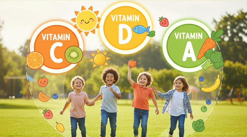 راه های تقویت سیستم ایمنی بدن کودکان