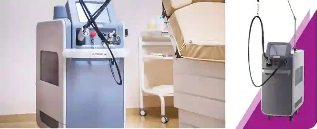 دستگاه لیزر کندلا جنتل مکس پرو در طاهر تاج مادر