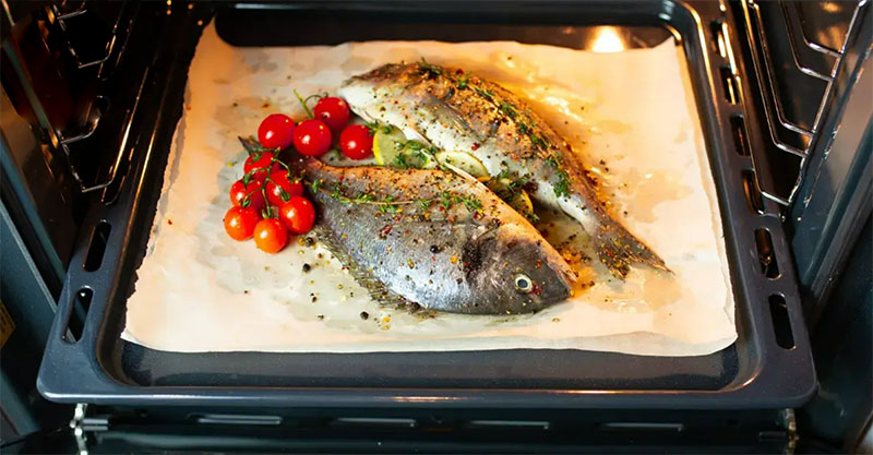 یکی از روش‌های پخت صحیح ماهی