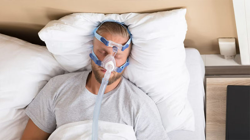 درمان آپنه خواب با دستگاه CPAP