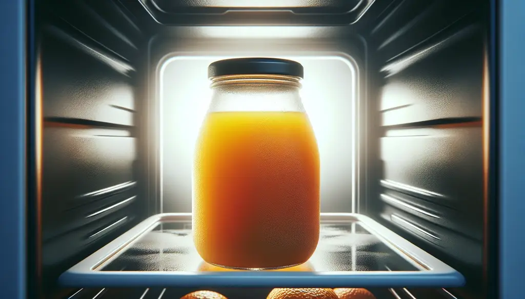 آب نارنج چطور باید در یخچال نگهداری شود