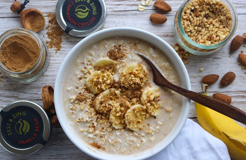 شیر بادام در در صبحانه