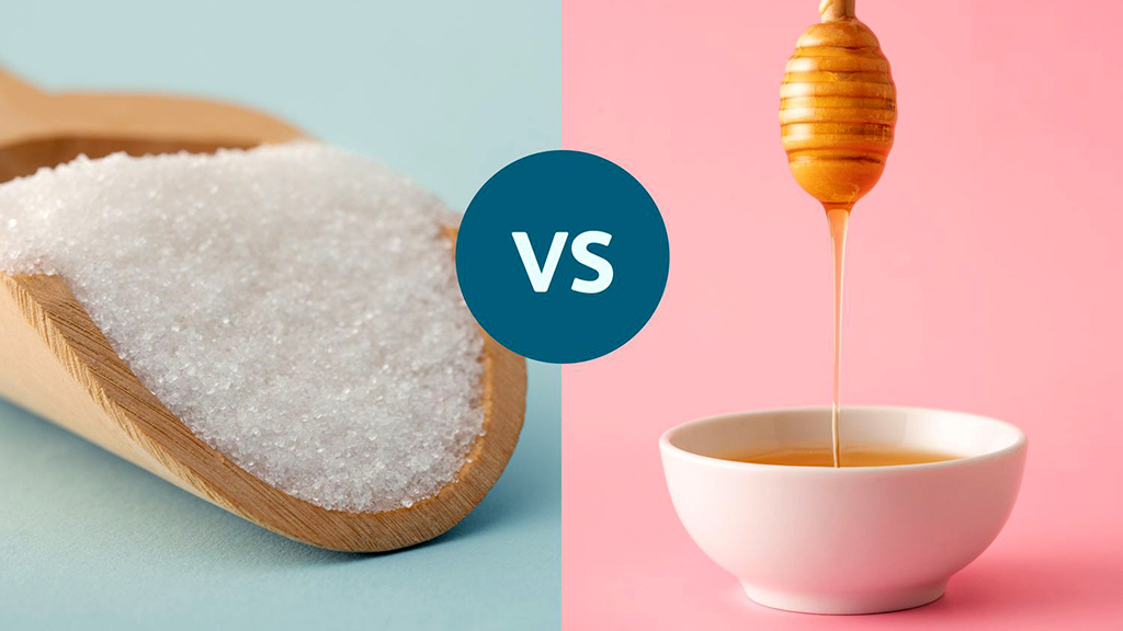 تفاوت عسل با شکر