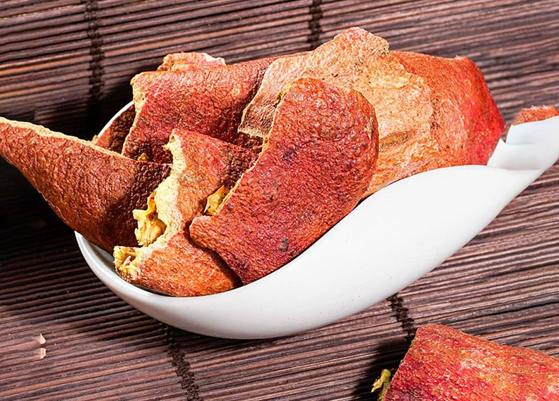 پوست انار خشک شده