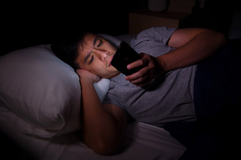 عادتهای غلط قبل خواب