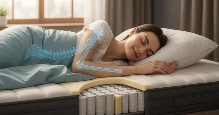 تاثیر تشک نامناسب در بروز کمر درد