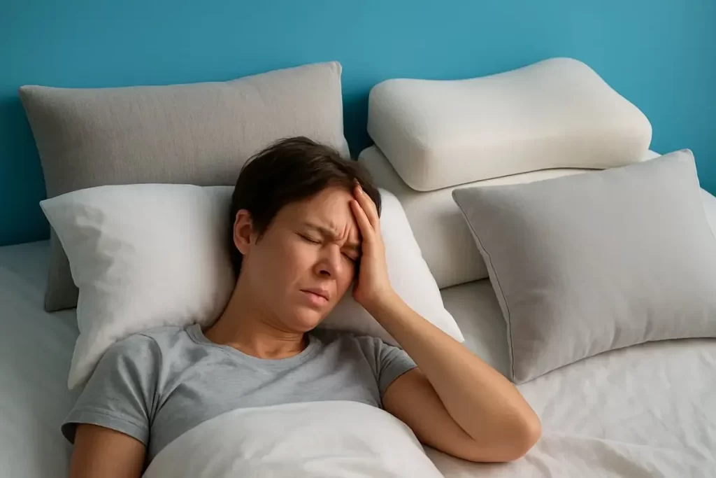 علت سردرد هنگام دراز کشیدن و گذاشتن سر روی بالش