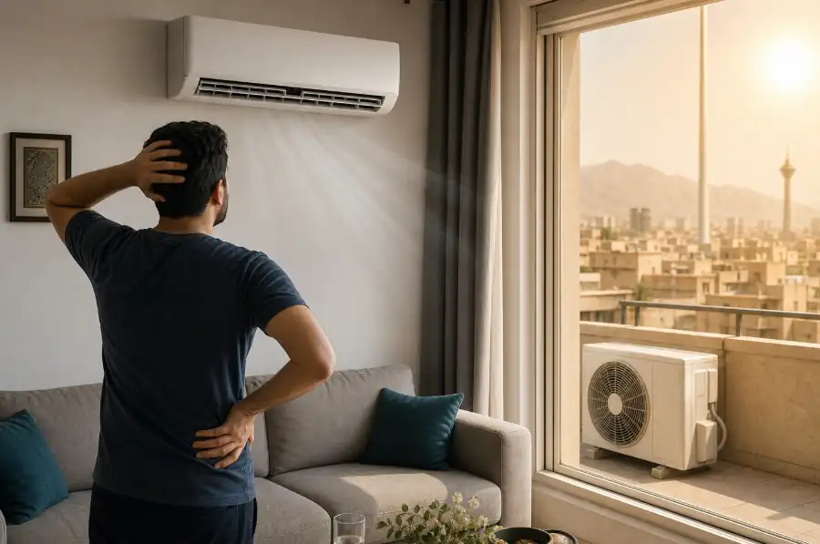 چرا در گرمای ۴۰ درجه تابستان، کولرگازی سامسونگ خوب خنک نمیکند؟