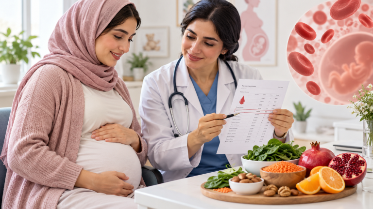 آیا کم خونی در بارداری به جنین آسیب می‌زند