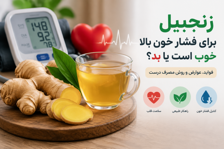زنجبیل برای فشار خون