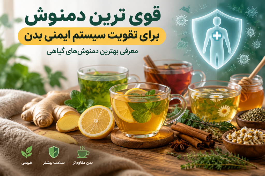 قوی ترین دمنوش برای تقویت سیستم ایمنی