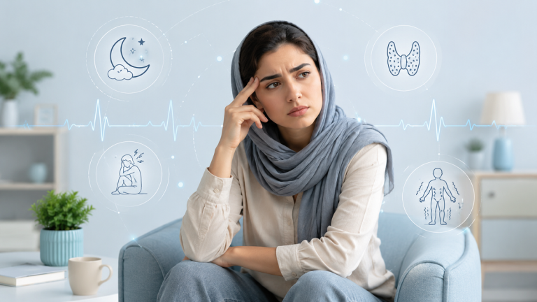 علت بی‌قراری بدون دلیل